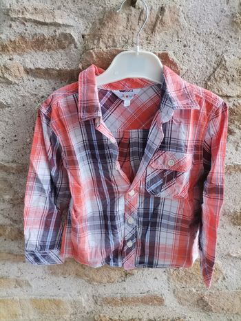 Chemise orange