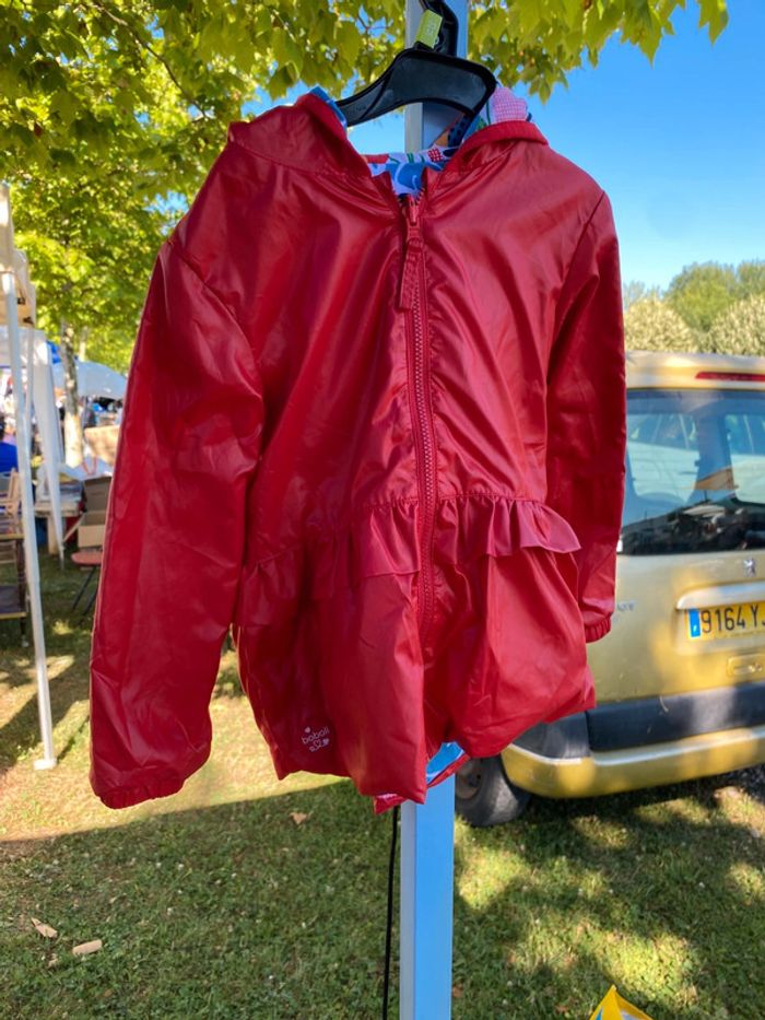 T3ans imperméable réversible