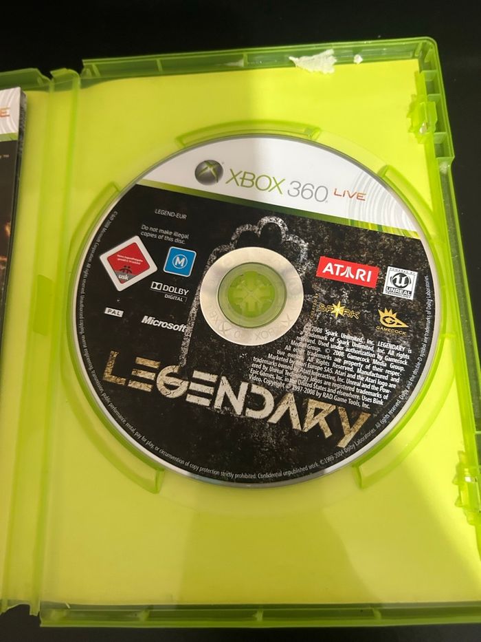Jeux Xbox 360 légendary - photo numéro 4