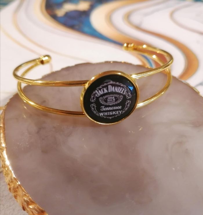 Bracelet manchette jack Daniel's - photo numéro 2