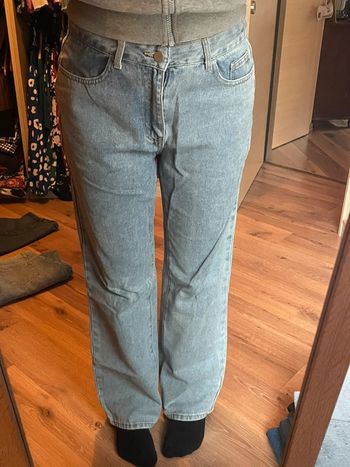 Jeans large droit