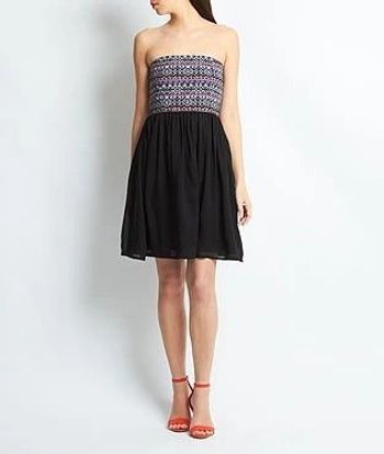 Robe mini bustier Etam T38