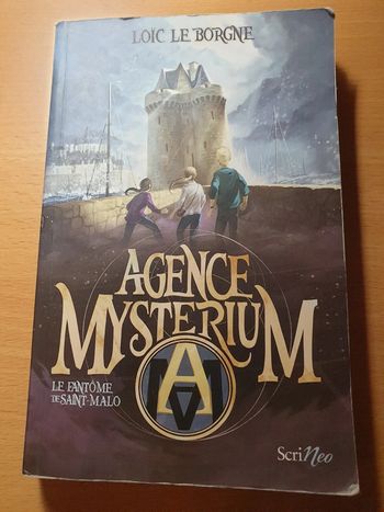 Livre Agence Mysterium - Le Fantôme de Saint Malo