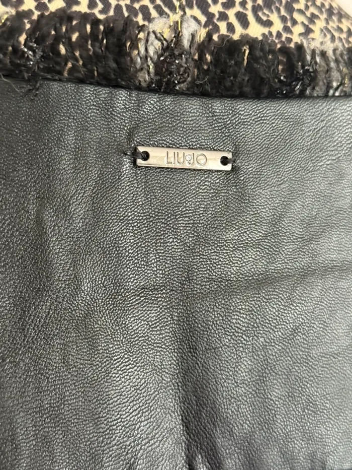 Robe Liu Jo sans manches T. 44 FR – Motif vichy noir et blanc - photo numéro 6