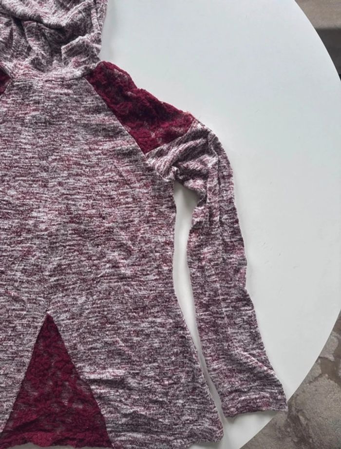 Haut à capuche Miss Chievous femme – motif cœur – taille S - photo numéro 10