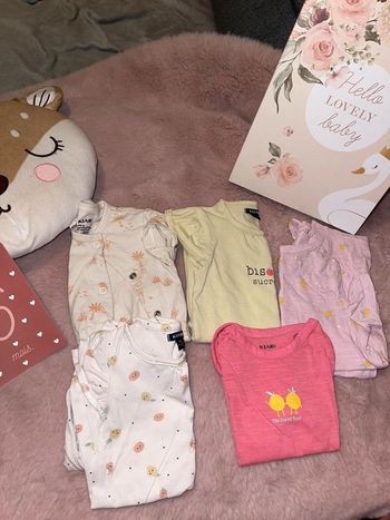 Lot de 5 pyjama Combishort 6m