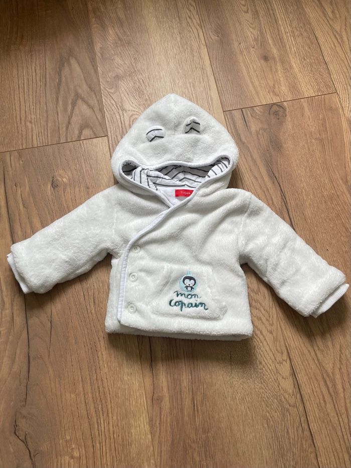 Manteau polaire taille 9 mois - photo numéro 2