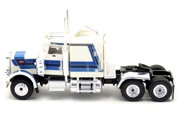 BREKINA 85714 Peterbilt 359 Blanc Métallisé  Bleu 1973 échelle  1:87 H0 - photo numéro 3