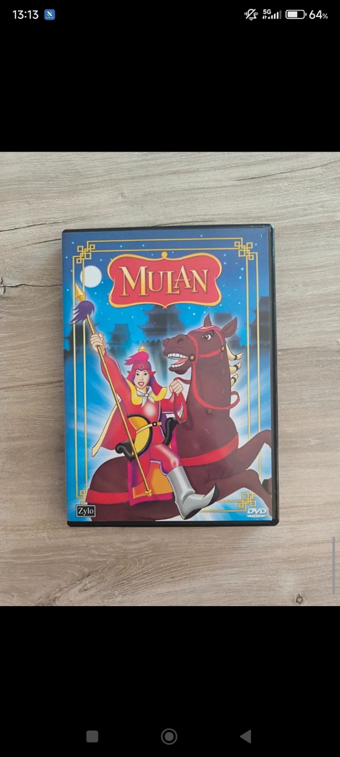 DVD mulan