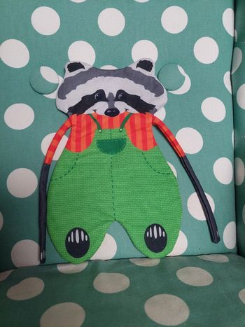 #06 Toupla - doudou raton laveur Oscar Toupla