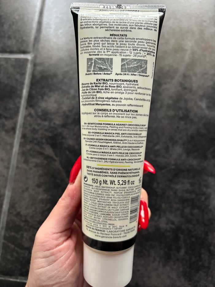 Crème corps  garancia - photo numéro 2