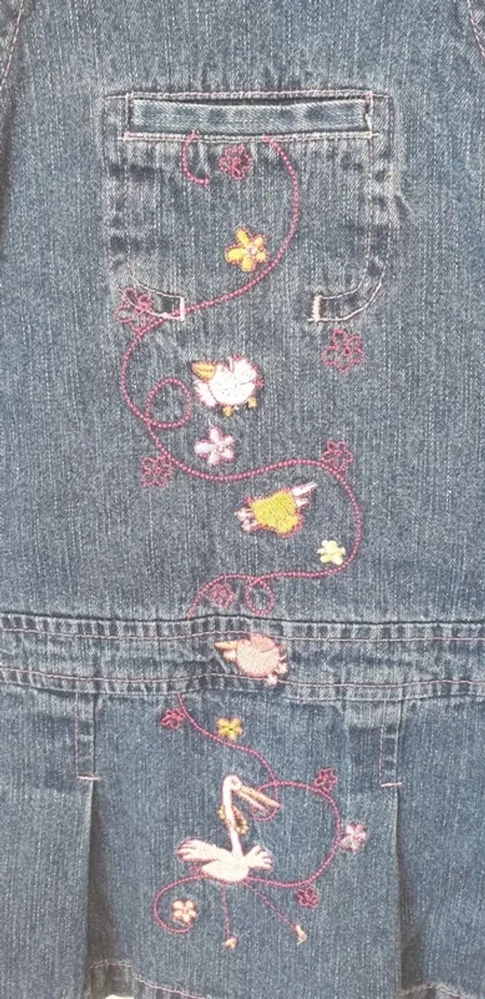 Robe en jean 18 mois - photo numéro 2