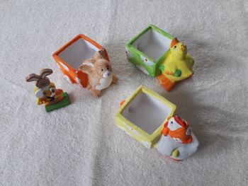 lots de 4 decors de Pâques à poser