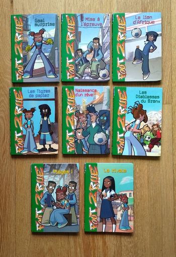 8 livres Foot2Rue tomes 2-3-5-6-7-8-12-21