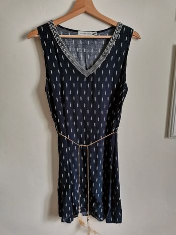 Robe tunique cerise blue taille S/M