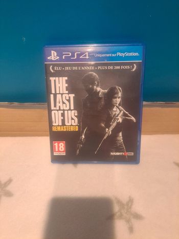 Jeu ps4 the last of us remastered