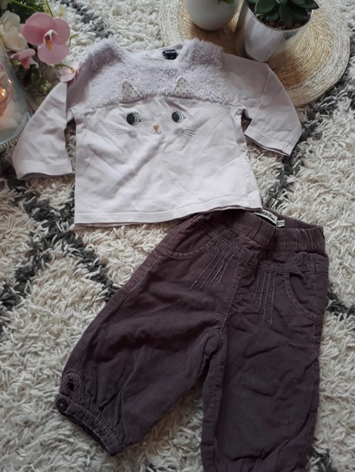 Ensemble bébé Taille 6 mois🌿💝 - photo numéro 2