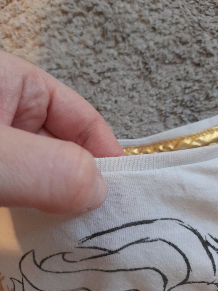 Tes shirt manches longues reine des neiges - photo numéro 6