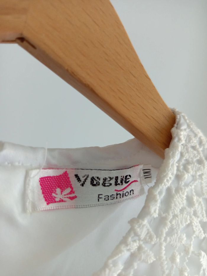 Robe de cérémonie blanche Vogue Fashion 100 cm - photo numéro 3