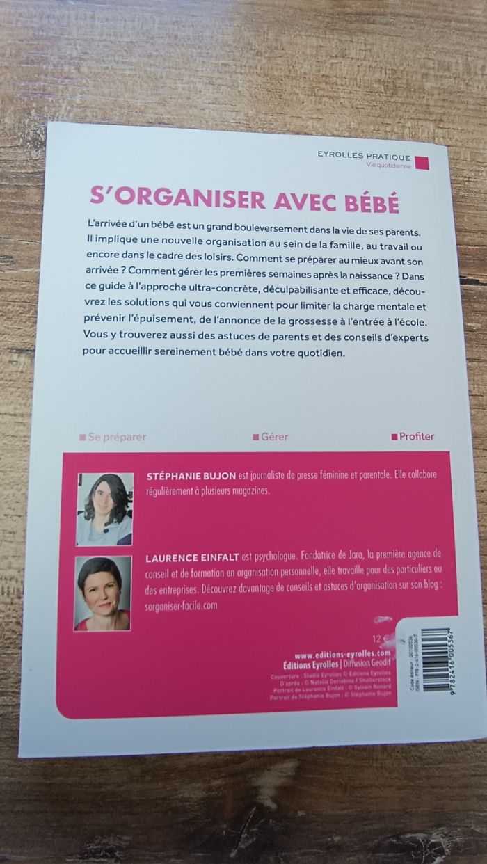 Livre S organiser avec bébé - photo numéro 2