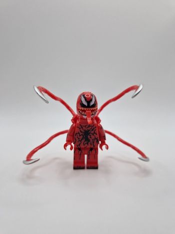 Figurine type lego Carnage Spiderman Marvel