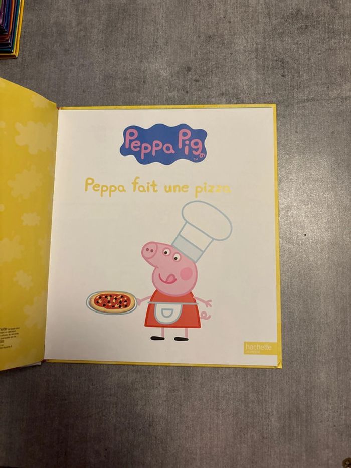 Livre Peppa Pig Peppa fait une pizza - photo numéro 3