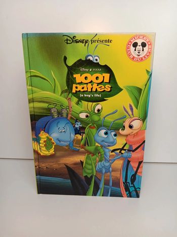 Livre Disney mickey club du livre 1001 pattes ( a bug's life )