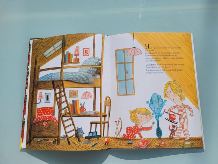 Beau lkvre Le Génie de la bouteille 🪔 Albin Michel Jeunesse - photo numéro 4