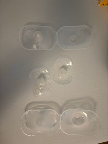 4 bouts de seins Mam taille 2