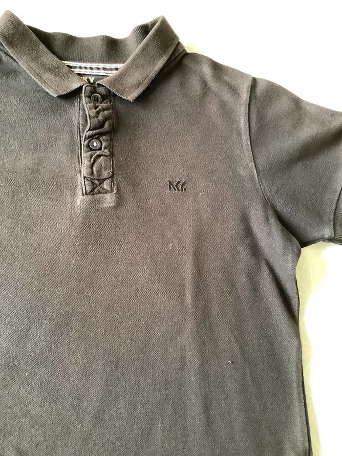 Polo manches courtes noir NKY 10 ans - photo numéro 4
