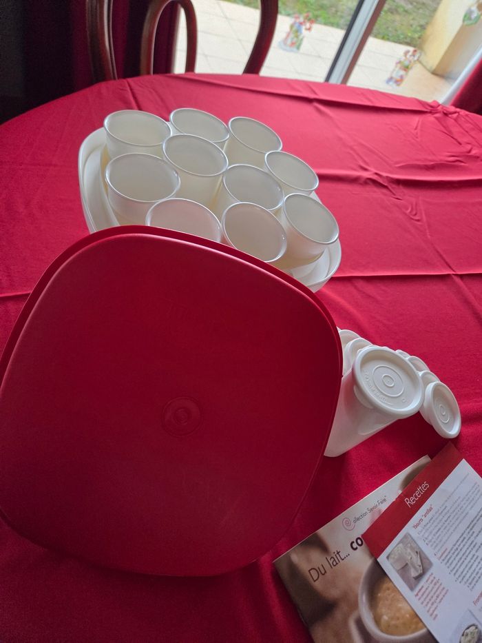 Yaourtière 3L avec livre Tupperware - photo numéro 9