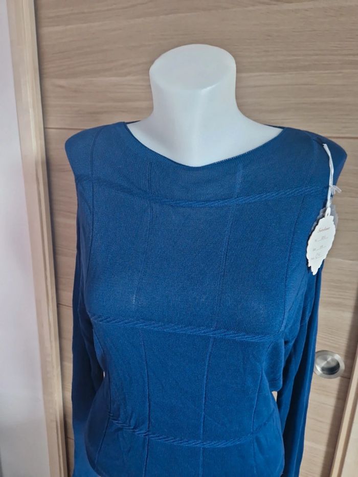 💞 Pull bleu marine 💞 - photo numéro 2