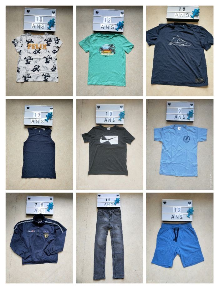 Très gros lot vêtements garçon 10/12 ans – 29 pièces - photo numéro 3