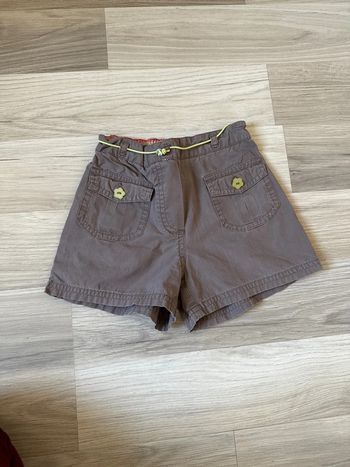 Short taupe enfants