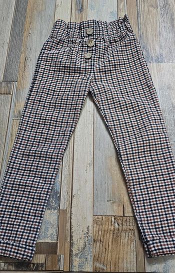 Pantalon fille Taille haute  tissaia 6 ans