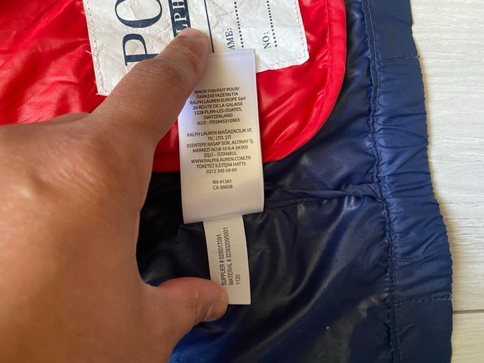 Coupe vent Polo Ralph Lauren kids