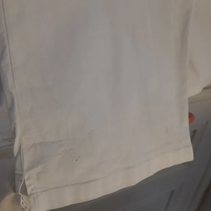 Pantalon blanc de grossesse t.36 large/ maternité - photo numéro 7