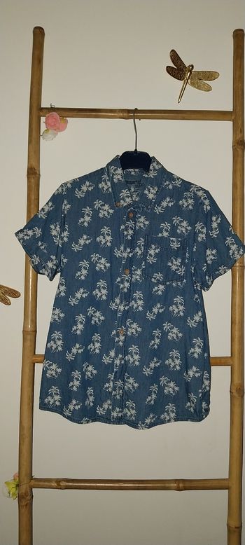 Chemise en jean Imprimée Taille 10/11 ans Excellent état