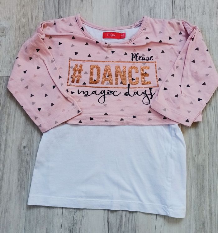 T-shirt manche longue 3/4 ans lot - photo numéro 2