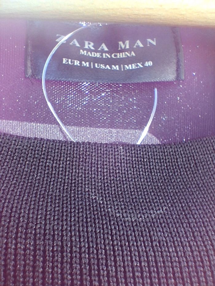 T shirt ample homme Zara - photo numéro 5