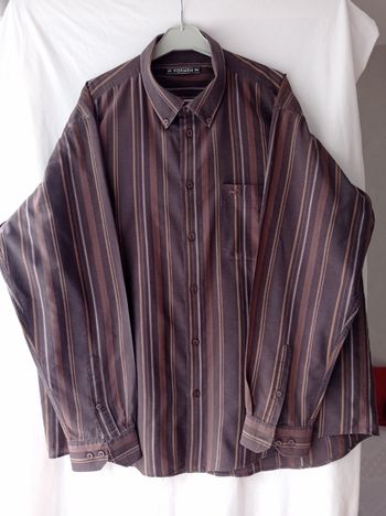 CHEMISE FORMEN Marron