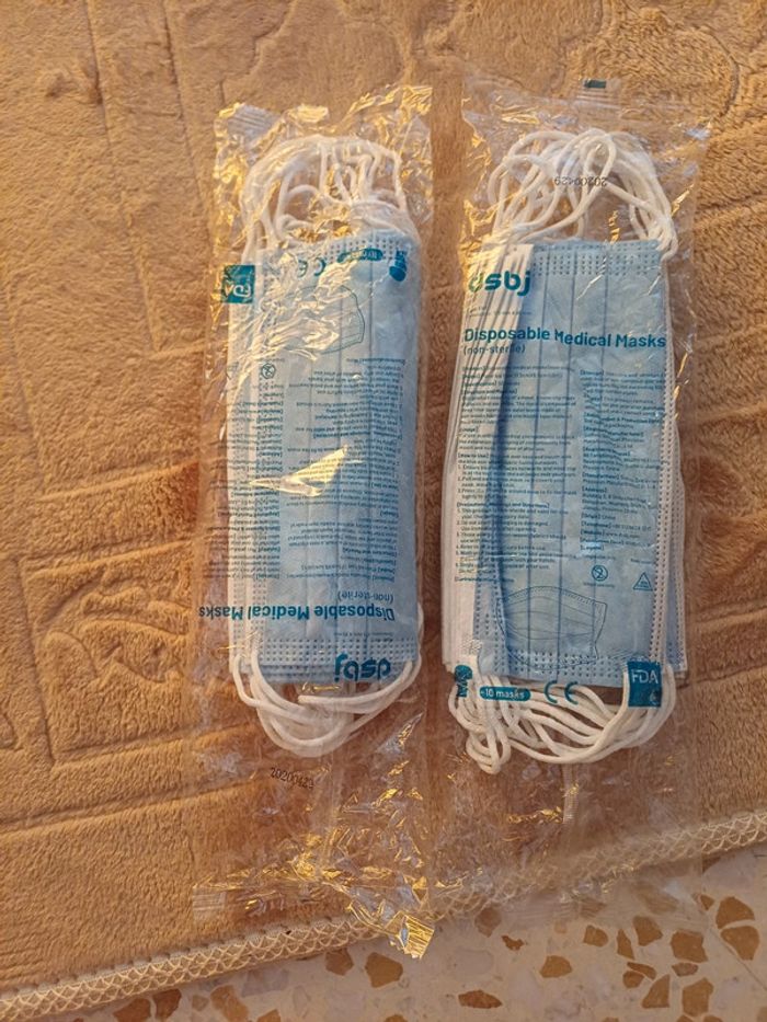 Lot de 20 masques