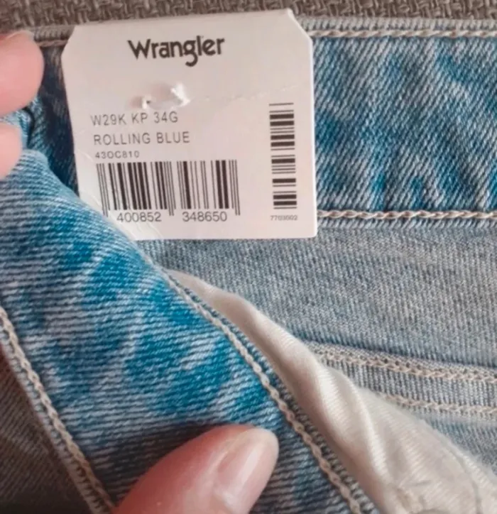 Short en Jean coupe boyfriend Wrangler taille W29 ou 38-40 - photo numéro 3