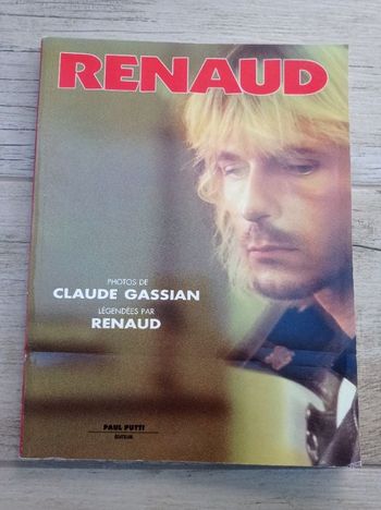 Livre collector -Renaud - 1988