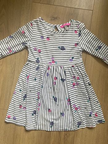 Robe en coton marinière à rayure