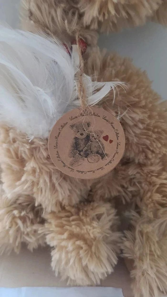 peluche de collection Louise Mansen. Très bon état. 35 cm indienne - photo numéro 4