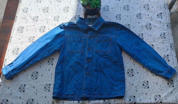 Chemise ML en jean taille 4 ans