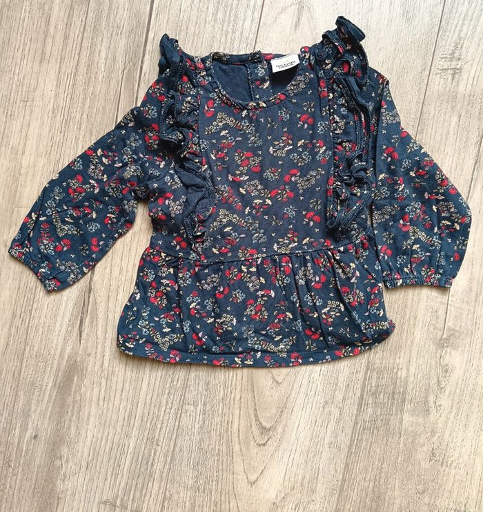 Blouse fleurie TAO 2 ans