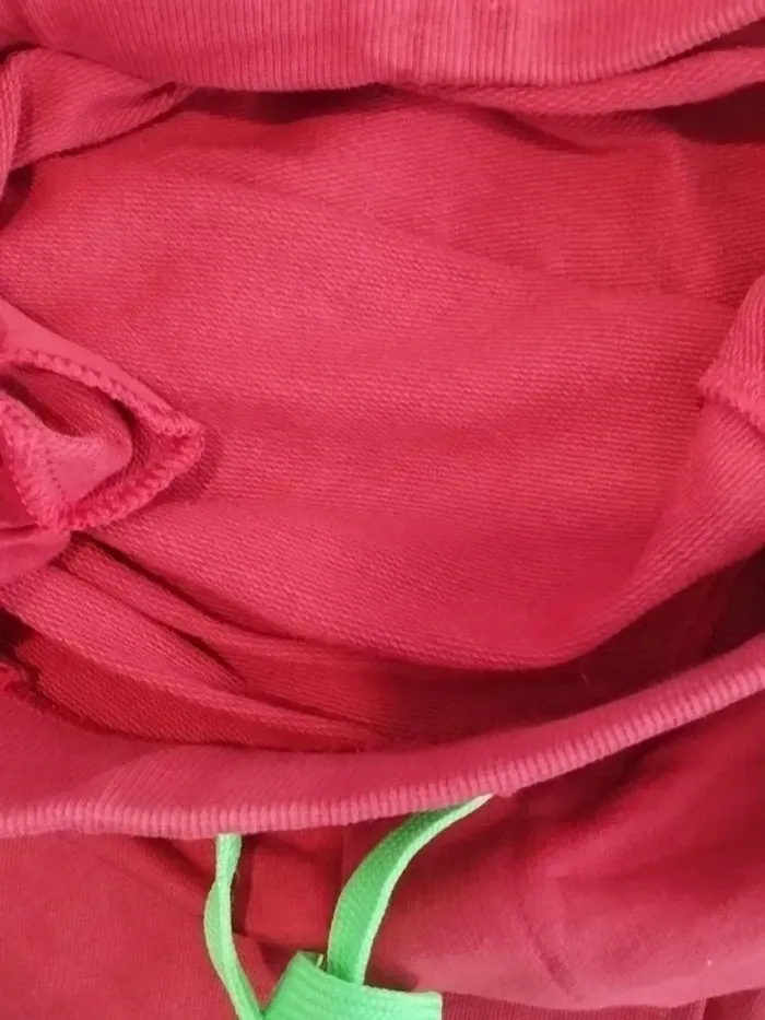 Bas jogging Benetton Italia rouge bordeaux garçon 11-13 ans - photo numéro 5