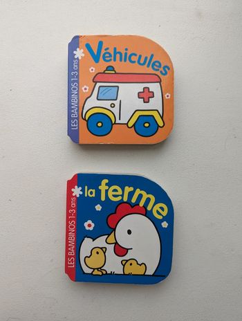 Lot de 2 livres bébé